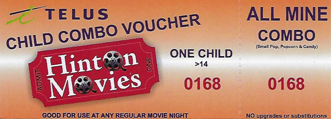 TELUS Child Combo Voucher (13 & under) = $17.30 each